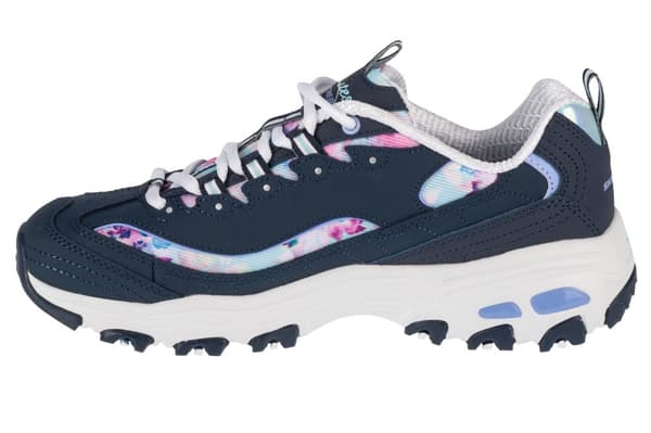 Skechers D'Lites-Blooming Fields 149794-NVMT, Kvinna, Sneakers, marinblå