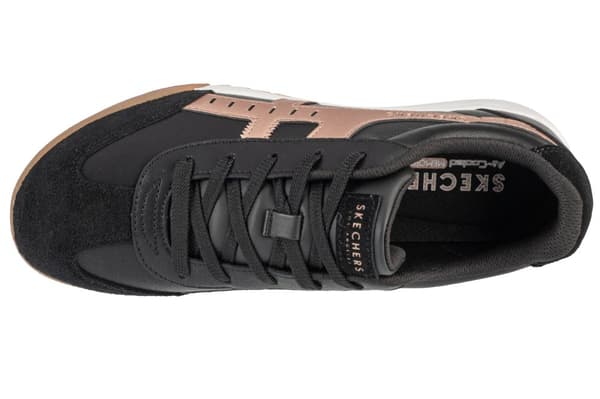 Skechers Zinger - Metallic Roads 177500-BKRG, Kvinna, Sneakers, svart