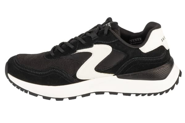 Skechers Fury - Fury Lace Low 183265-BKW, Man, Sneakers, svart