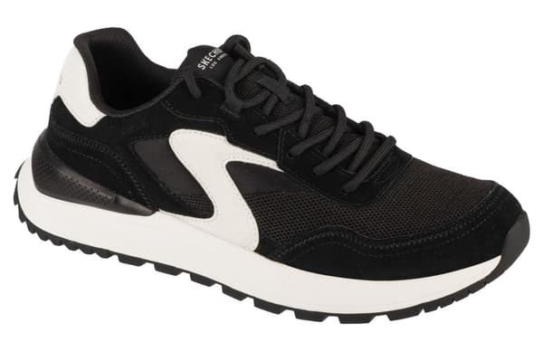 Skechers Fury - Fury Lace Low 183265-BKW, Man, Sneakers, svart