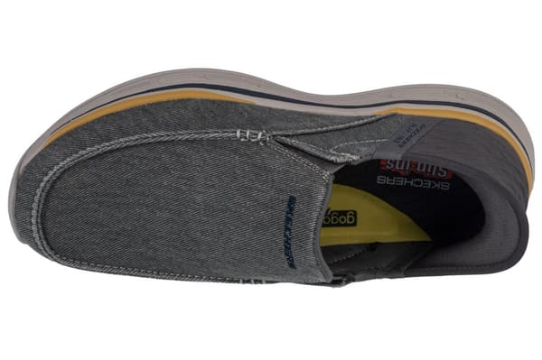Skechers Slip-Ins Remaxed - Fenick 204839-CHAR, Man, Halva skor, grå
