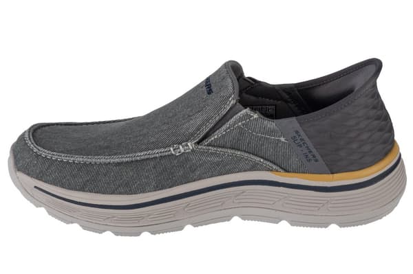 Skechers Slip-Ins Remaxed - Fenick 204839-CHAR, Man, Halva skor, grå