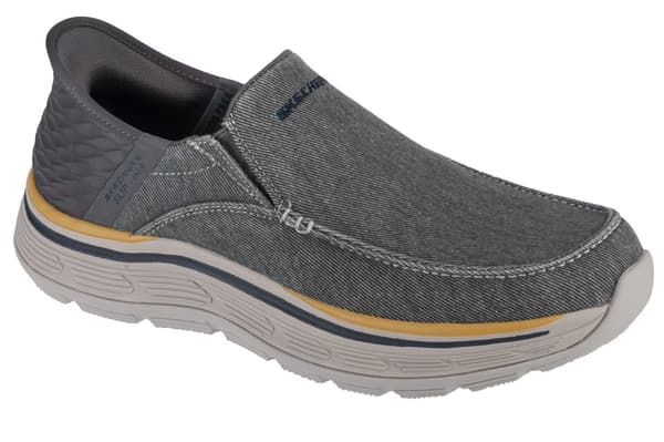 Skechers Slip-Ins Remaxed - Fenick 204839-CHAR, Man, Halva skor, grå