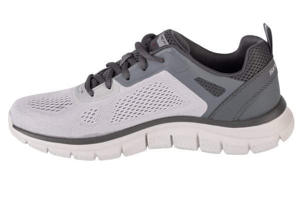 Skechers Track-Broader 232698-GYCC, Man, Sneakers, grå