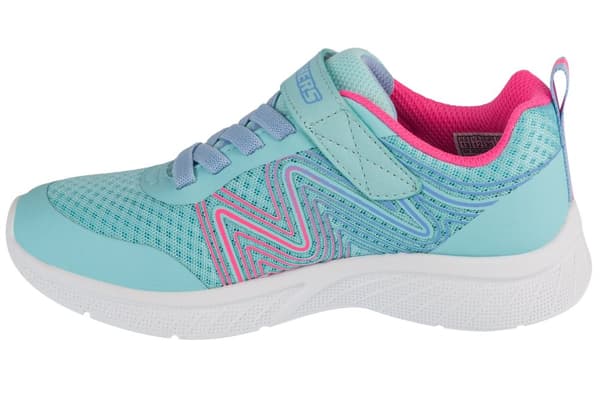 Skechers Microspec Plus - Swirl Sweet 303535L-AQPK, til Pige, Sneakers, blå