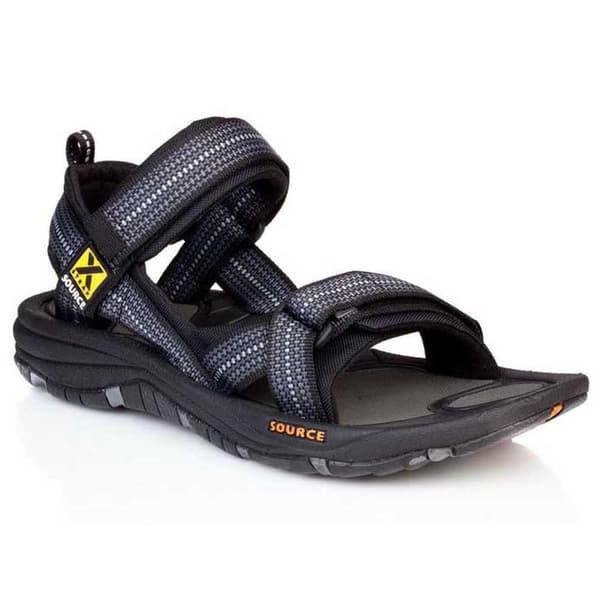 Source Sandaler Gobi Svart EU 42 Man