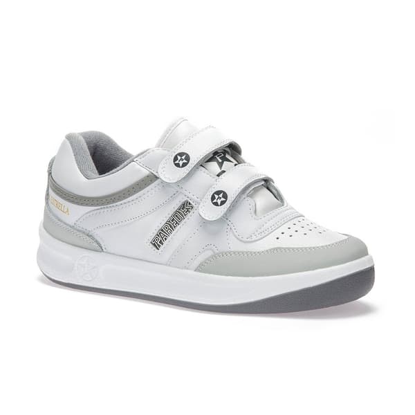 Paredes Estrella Piel Velcro Skoe Hvid EU 40 Mand