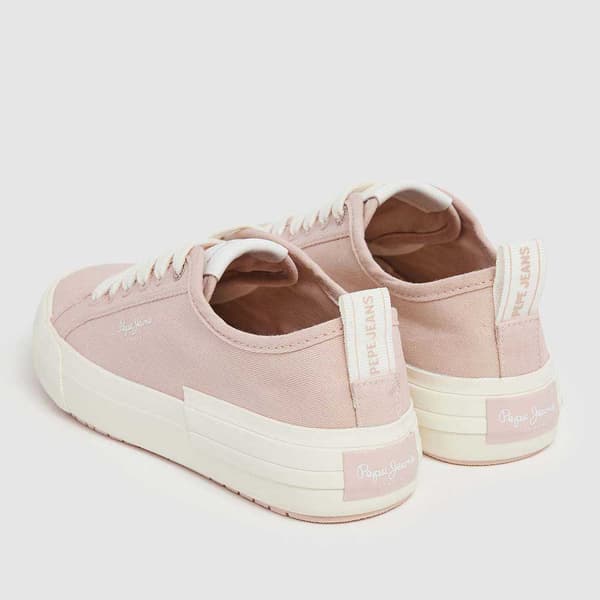Pepe Jeans Utbildare Allen Band Rosa EU 38 Kvinna