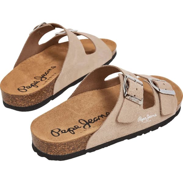 Pepe Jeans Sandaalit Oban Suede Ruskea EU 39 Nainen