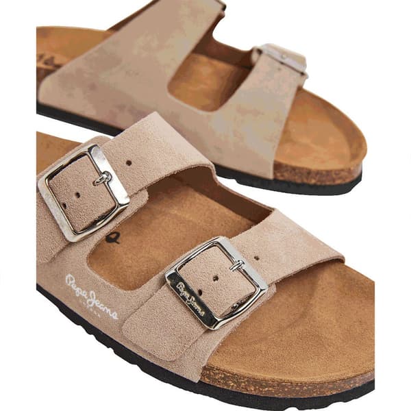 Pepe Jeans Sandaalit Oban Suede Ruskea EU 39 Nainen