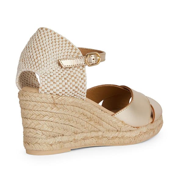 Geox Espadrilles Gelsa Guld EU 41 Kvinna