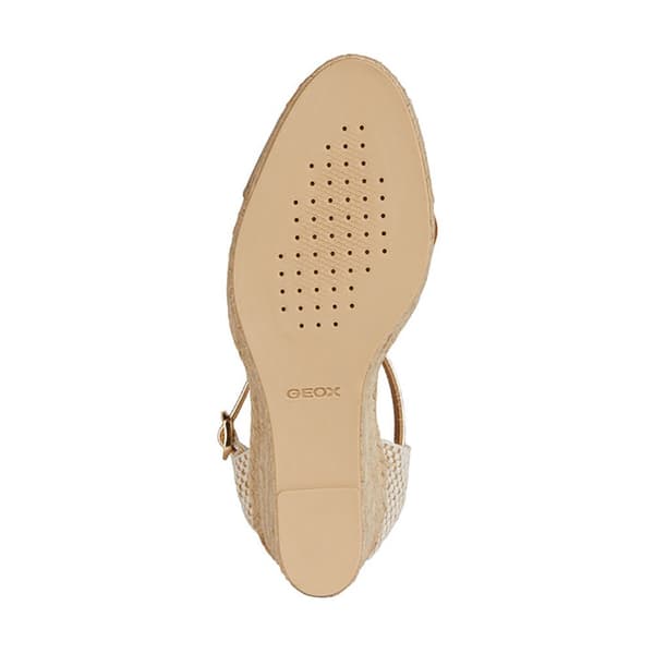 Geox Espadrilles Gelsa Guld EU 41 Kvinna