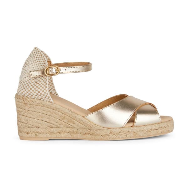 Geox Espadrilles Gelsa Guld EU 41 Kvinna