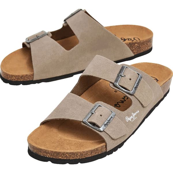 Pepe Jeans Sandaler Bio Suede Brun EU 44 Man