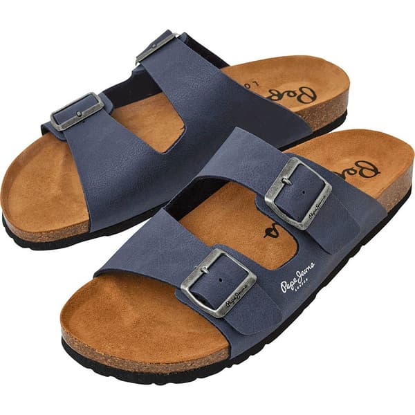 Pepe Jeans Sandaalit Bio Double Chicago Sininen EU 45 Mies