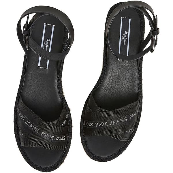 Pepe Jeans Sandaalit Witney Cross Musta EU 36 Nainen