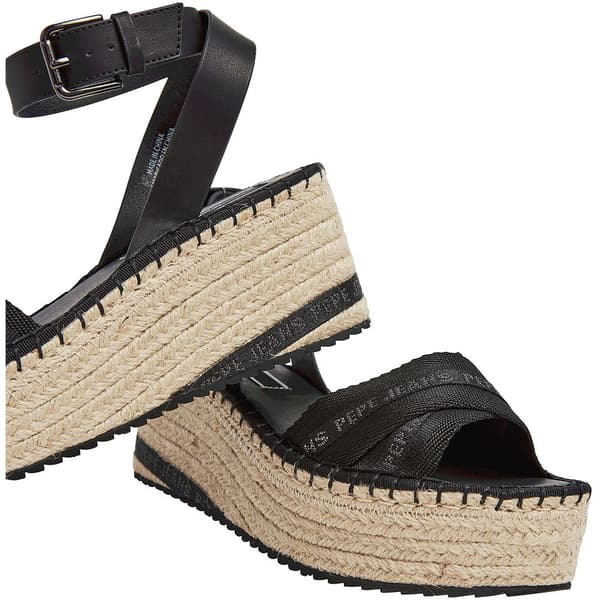 Pepe Jeans Sandaalit Witney Cross Musta EU 36 Nainen