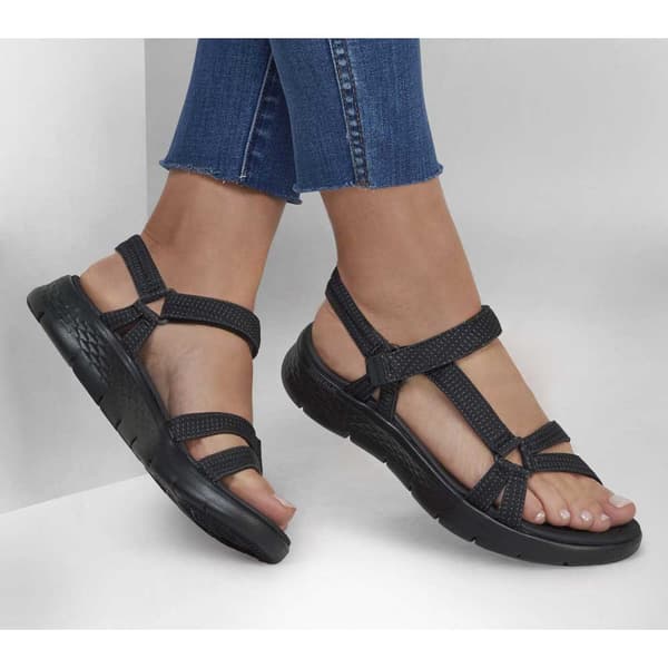 Skechers Sandal 141451 Go Walk Flex Svart EU 40 Kvinna