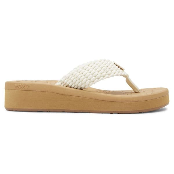 Roxy Flip Flops Caillay Beige EU 38 Kvinna