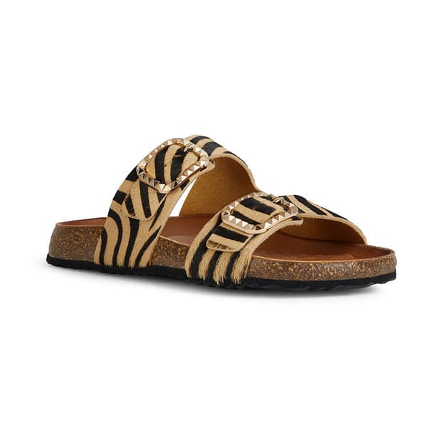 Geox Sandaler New Brionia B Beige EU 39 Kvinna