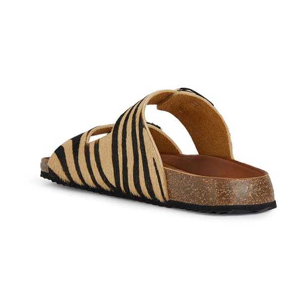 Geox Sandaler New Brionia B Beige EU 39 Kvinna