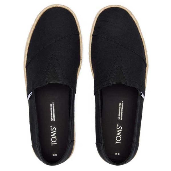 Toms Espadrillit Rope 2.0 Musta EU 41 Mies