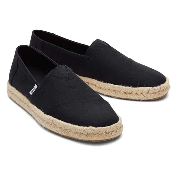 Toms Espadrillit Rope 2.0 Musta EU 42 Mies