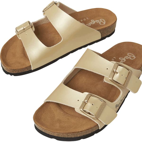 Pepe Jeans Sandaler Oban Claic Guld EU 36 Kvinna