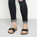 Miniatyrbillede 3 af 8: Birkenstock Smalle Sandaler Madrid Birko-flor Patent Etroit Brun EU 37 Kvinde