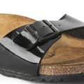 Miniatyrbillede 4 af 8: Birkenstock Smalle Sandaler Madrid Birko-flor Patent Etroit Brun EU 37 Kvinde