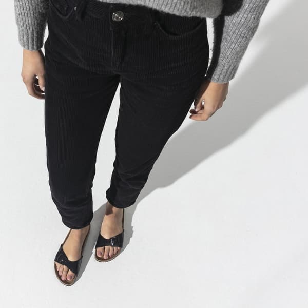 Birkenstock Smalle Sandaler Madrid Birko-flor Patent Etroit Brun EU 37 Kvinde