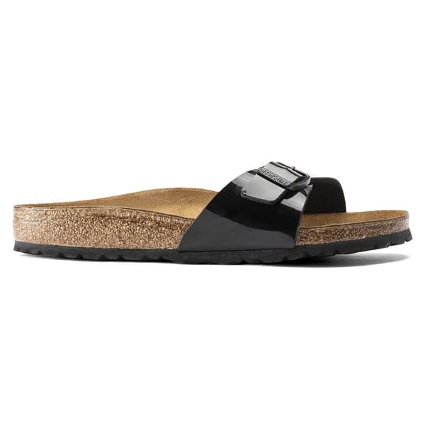 Birkenstock Smalle Sandaler Madrid Birko-flor Patent Etroit Brun EU 37 Kvinde