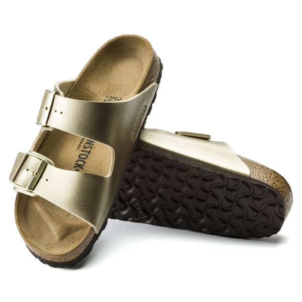 Birkenstock Arizona Bs Sandaler Gylden EU 38 Kvinde