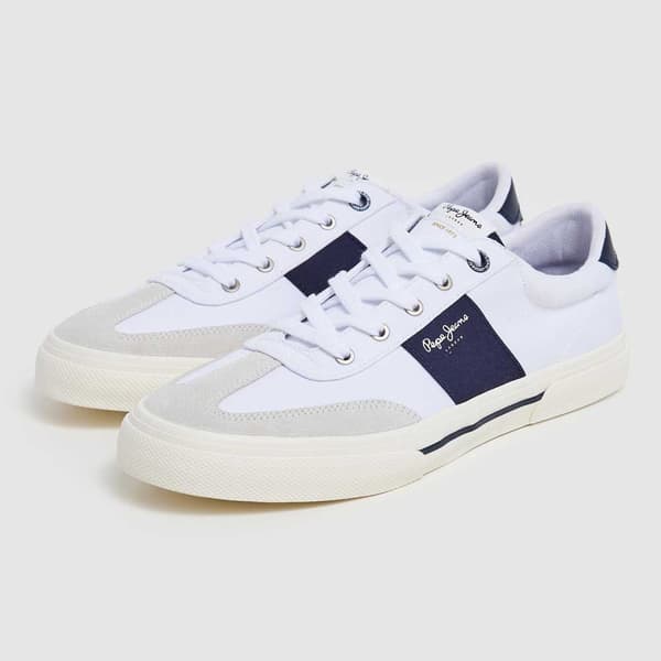 Pepe Jeans Kenton Strap Skor Vit EU 42 Man