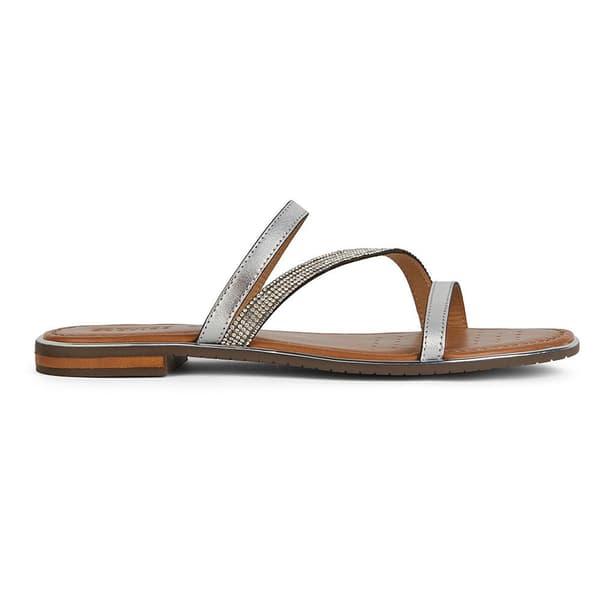Geox Sandaler Sozy Plus Silver EU 38 Kvinna