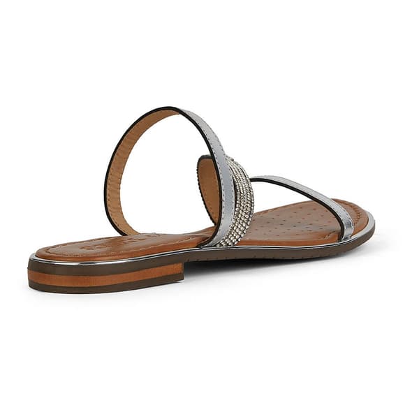 Geox Sandaler Sozy Plus Silver EU 38 Kvinna