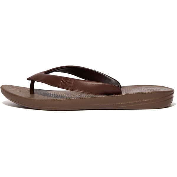 Fitflop Klipklapper Iqushion Leather Brun EU 45 Mand