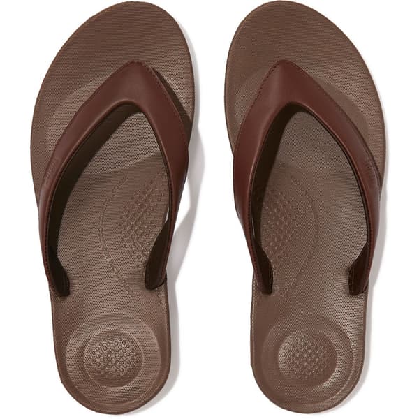 Fitflop Klipklapper Iqushion Leather Brun EU 45 Mand