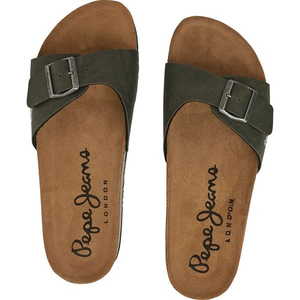 Pepe Jeans Sandaler Bio Single Chicago Grøn EU 45 Mand