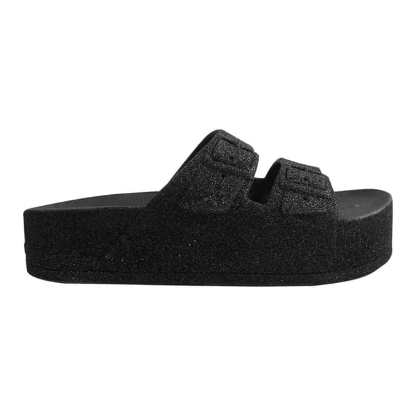 Cacatoes Slides Caipirinha Glitter Svart EU 41-42 Kvinna