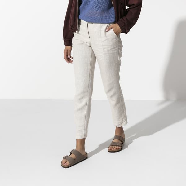 Birkenstock Sandaler Arizona Birko Flor Nubuck Brun EU 45 Kvinde