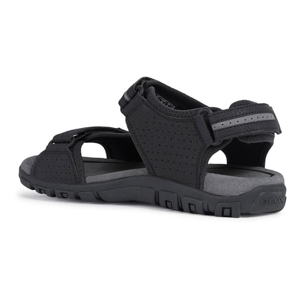 Geox Sandaler Uomo Strada Svart EU 44 Man