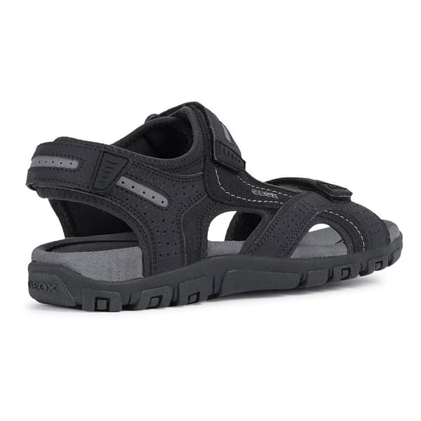 Geox Sandaler Uomo Strada Svart EU 44 Man