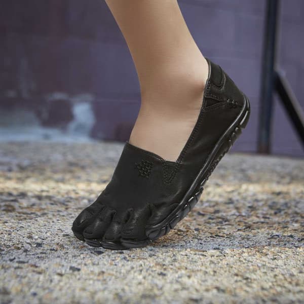 Vibram Fivefingers Cvt Leather Vaelluskengät Musta EU 38 Nainen