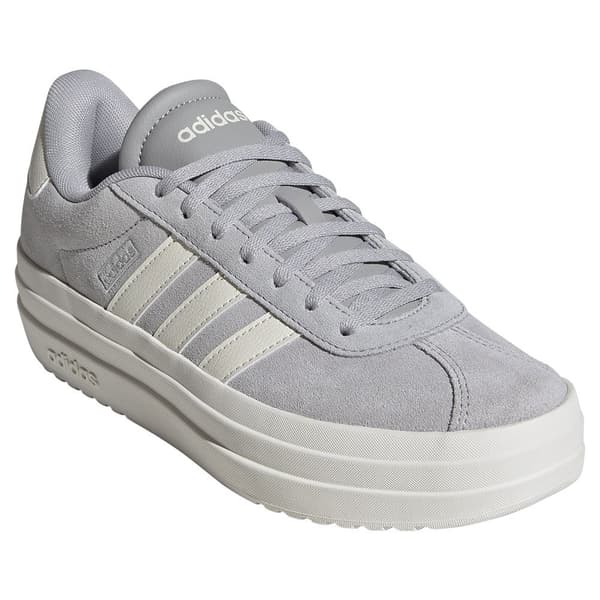 Adidas Vl Court Bold Skor Grå EU 40 2/3 Kvinna