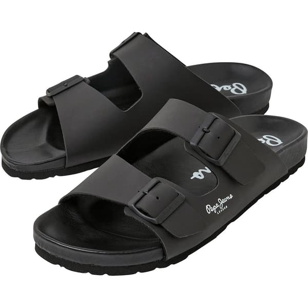 Pepe Jeans Sandaalit Bio Royal Double Musta EU 46 Mies