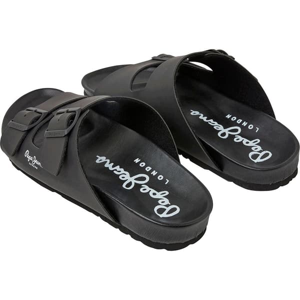 Pepe Jeans Sandaalit Bio Royal Double Musta EU 46 Mies