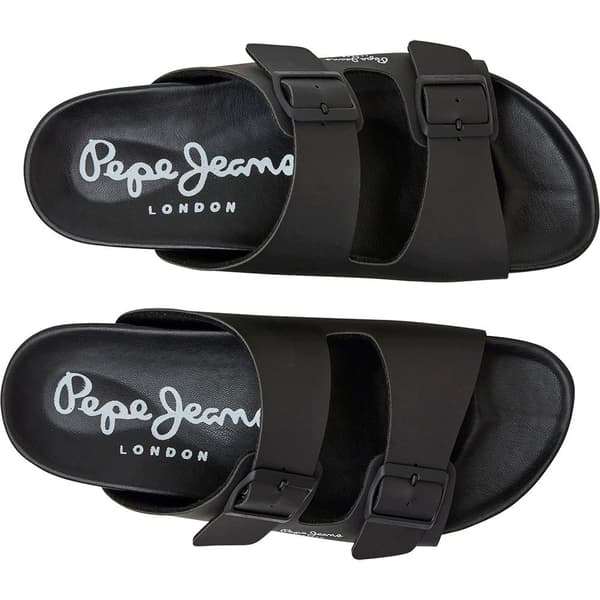 Pepe Jeans Sandaalit Bio Royal Double Musta EU 46 Mies