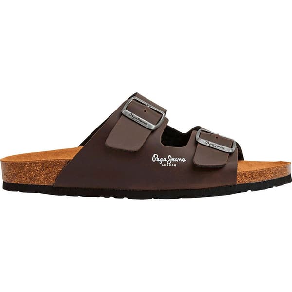 Pepe Jeans Sandaler Bio Double Kansas Brun EU 44 Mand