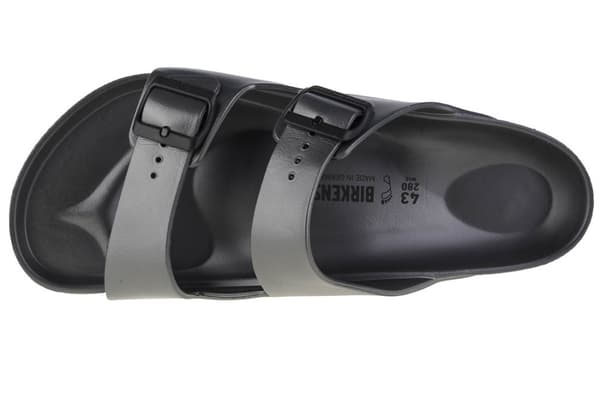 Birkenstock Arizona 1001497, Mand, Slides, grå